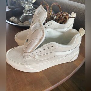 Womens Vans Knu Stack Shoe Multi Marshmallow White Stackform Platform W8.5 M 7